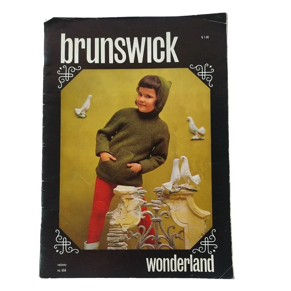 Brunswick Volume 626 Wonderland – 1968 Vintage‎ Kids' Knitting Pattern Booklet